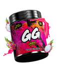 Gamersupps energy, Dragon fruit punch, tub, product with fruits