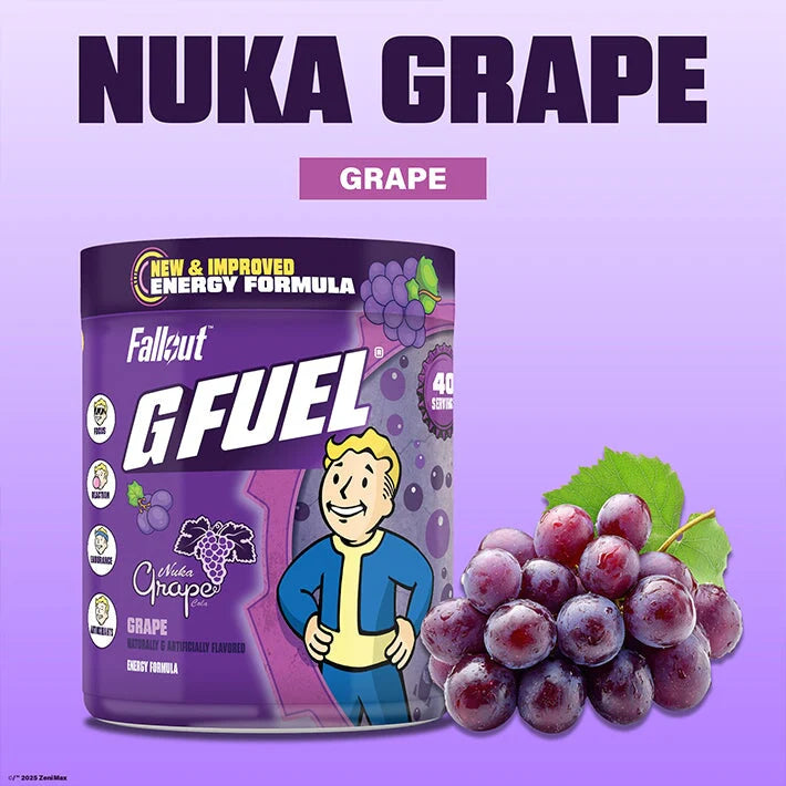 G FUEL - Nuka Grape Fallout (40 serv) – Multisupps