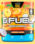 G FUEL energy, Bahama Mama, tub, product front with coconuts