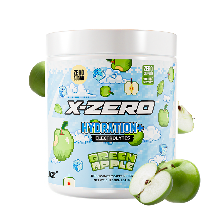 X-Zero Hydration Green Apple (160g / 100 Servings)