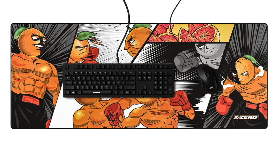 Rocky Blood Orange Mousepad (XXL)
