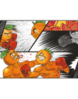 Rocky Blood Orange Mousepad (XXL)