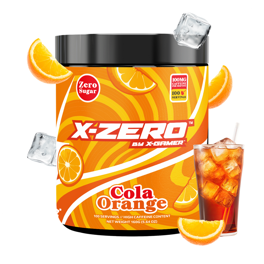 X-Zero Cola Orange (160g/100 servings)