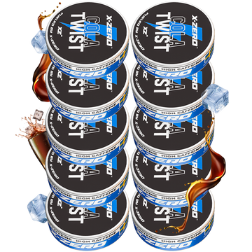 Cola Twist Energy Pouches (10 Pack/200 Pouches)