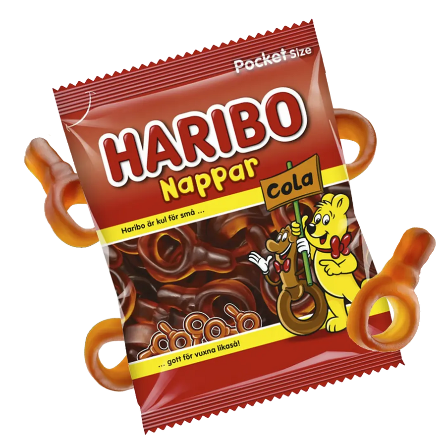 Haribo Nappar Cola 80g