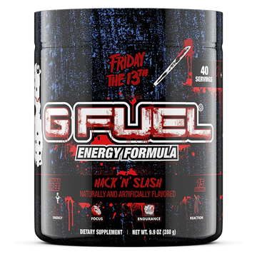 G FUEL energy, Hack 'n' slash, Halloween, tub,  product front