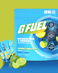 G FUEL - Hydration + Focus formula (Lemon Limelight) (20 pack)