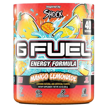 G FUEL energy, Mango lemonade, tub,  product front