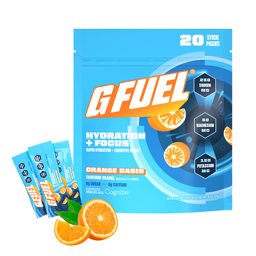 G FUEL - Hydration + Focus formula Orange Oasis (20 pack)