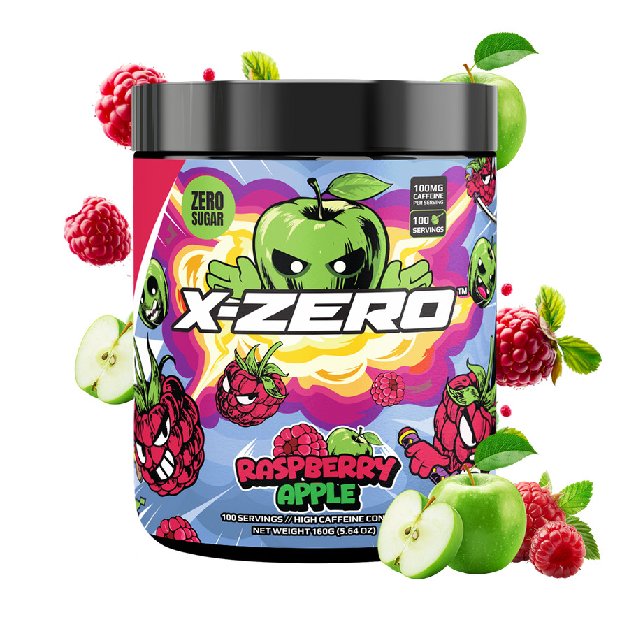 X-Zero Raspberry Apple (160g/100 servings)