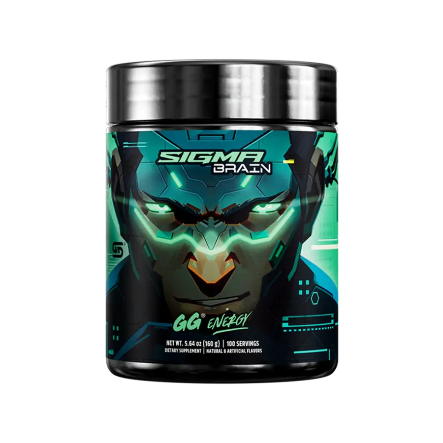 Gamersupps energy, sigma brain, tub,  product front