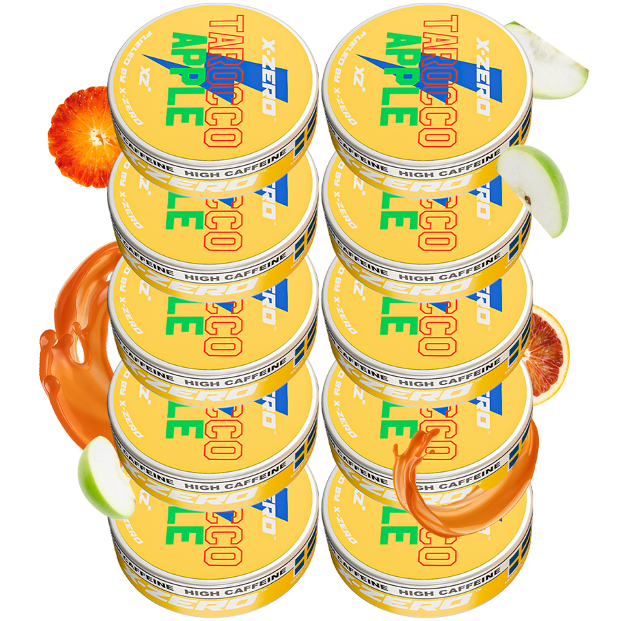 Tarocco Apple Energy Pouches (10 Pack/200 Pouches)