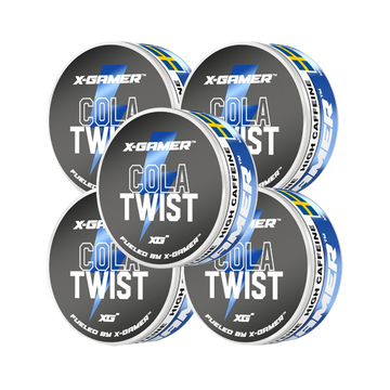 X-Gamer - Cola Twist Energy pouches (5x)