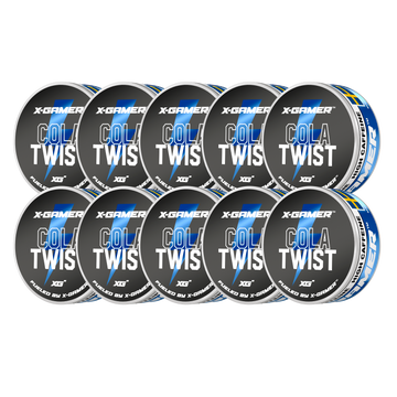 X-Gamer - Cola Twist Energy Pouches (10x)