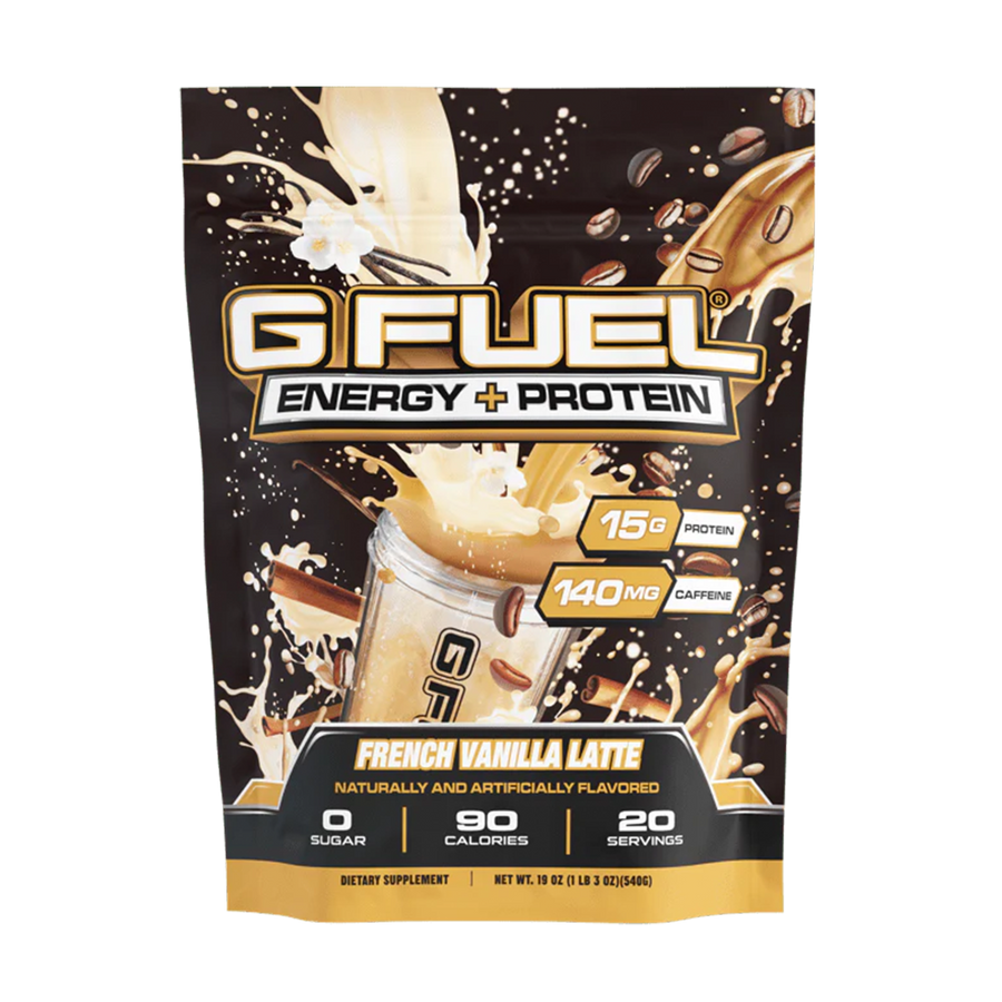 G FUEL Energy + Protein French Vanilla Latte (20 serv)