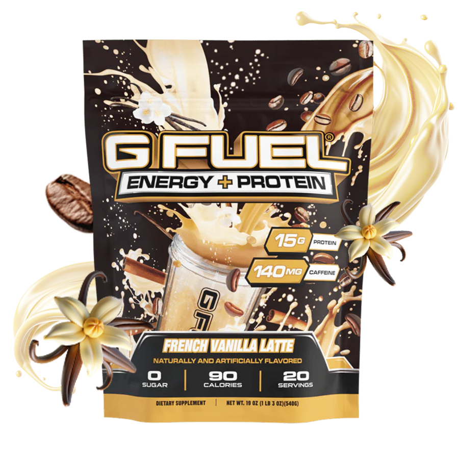 G FUEL Energy + Protein French Vanilla Latte (20 serv)