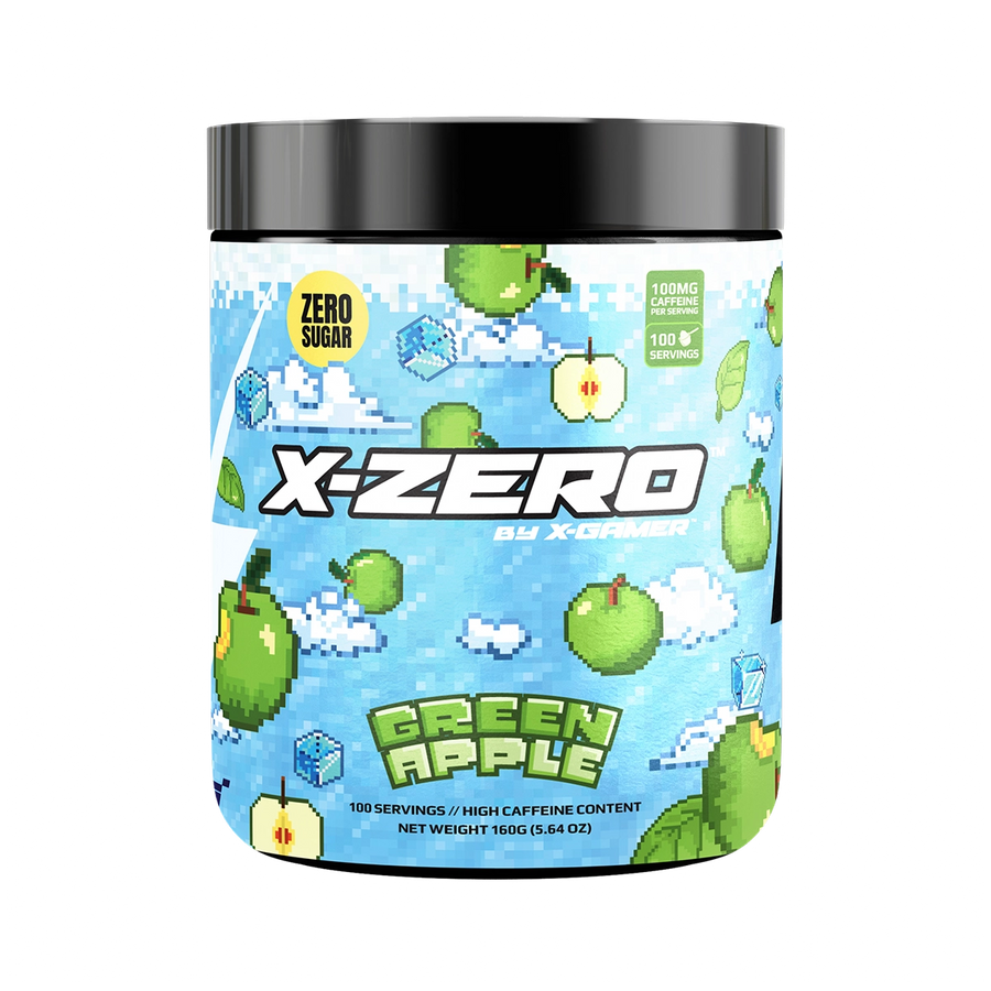 X-Zero Green Apple (160g/100 servings)