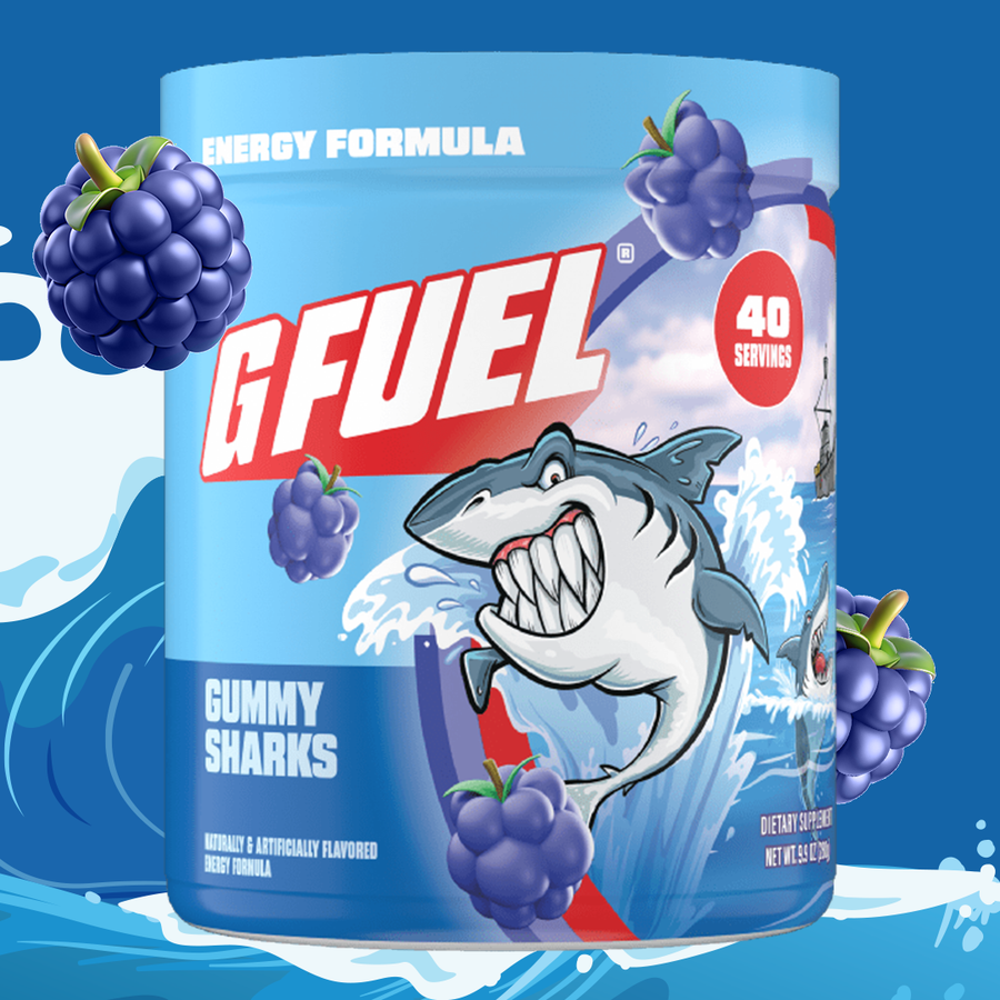 G FUEL - Gummy Sharks (40 serv)