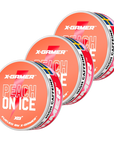 X-Gamer - Peach On Ice Energy Pouches (3x)