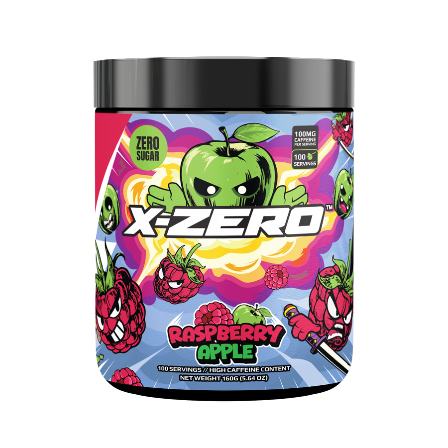 X-Zero Raspberry Apple (160g/100 servings)