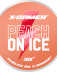 X-GAMER - PEACH ON ICE ENERGY POUCHES