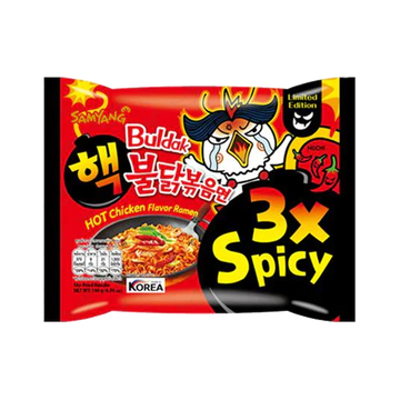 SAMYANG HOT CHICKEN RAMEN 3XSPICY 140g