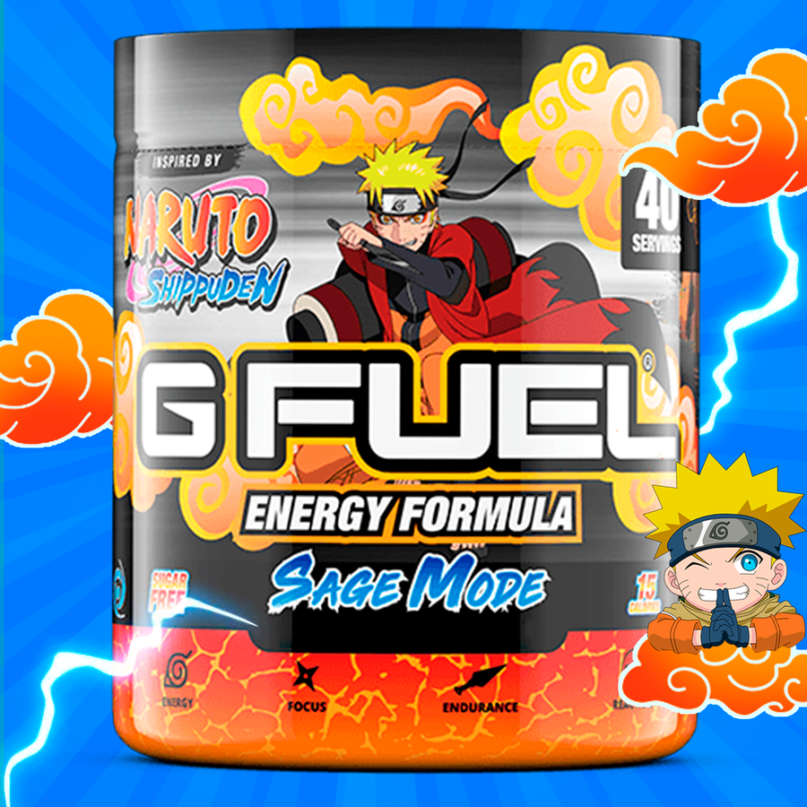 G FUEL Energy, Sage mode, tub,  product front with matching background