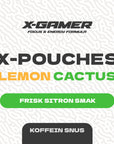 X-GAMER - LEMON CACTUS ENERGY POUCHES