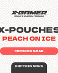 X-GAMER - PEACH ON ICE ENERGY POUCHES