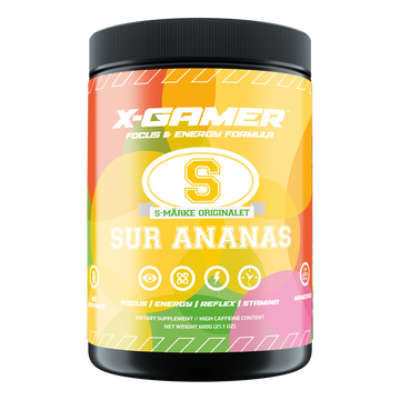 X-Gamer S-Märke Sur Ananas (Sour Pineapple) - (60 servings)